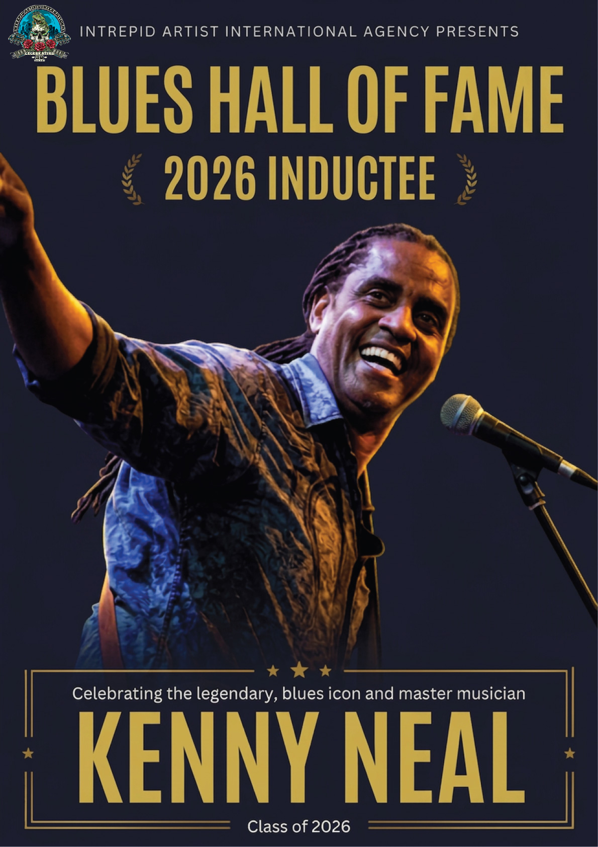 Kenny Neal Blues Hall of Fame